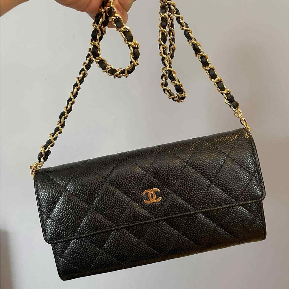 Chanel Black Quilted Leather Chain Bag (Sold on other platform)